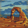 Delicate Arch Poster Diamond Painting