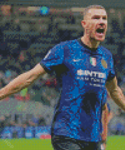 Edin Dzeko Diamond Painting