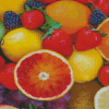 Fresh Tropical Fruits Diamond Painting