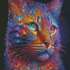 Galaxy Cat Diamond Painting