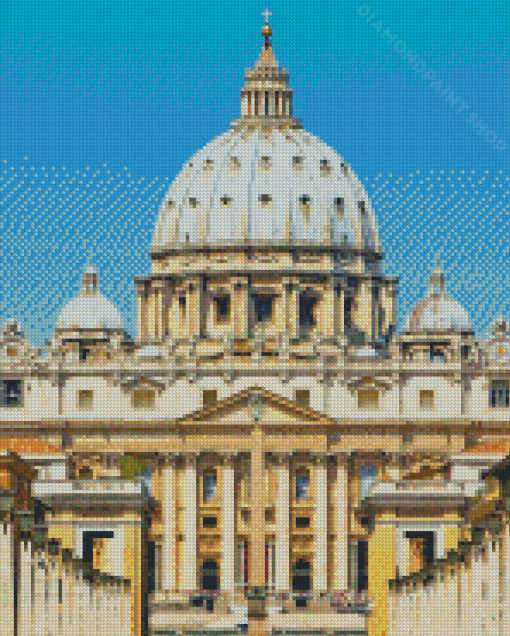 Italy Rome St Peters Basilica Diamond Painting