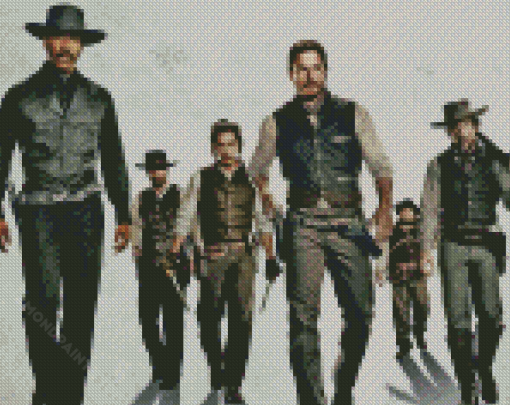 Magnificent Seven Movie Diamond Painting