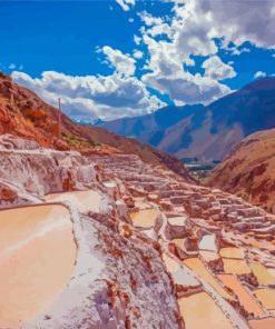 Moray Salt Mines Mountain Diamond Painting