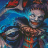 Scary Clown Diamond Painting