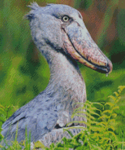 Shoebill Bird Diamond Painting