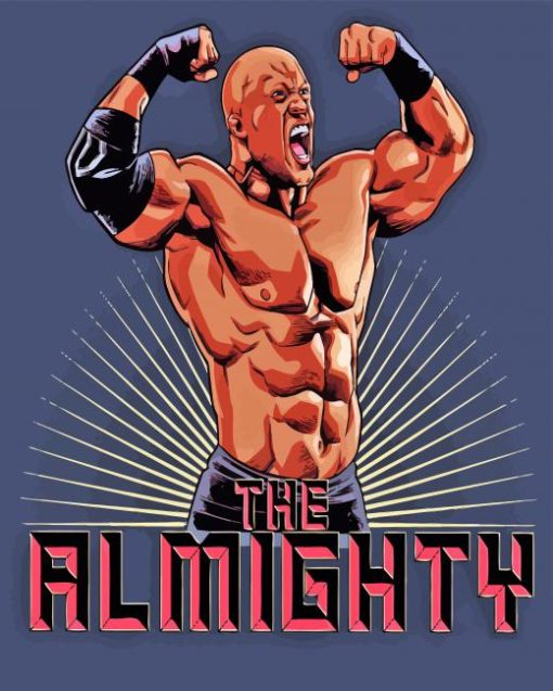 Strong Bobby Lashley Art Diamond Painting