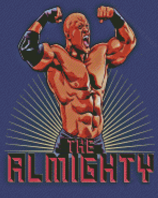 Strong Bobby Lashley Art Diamond Painting