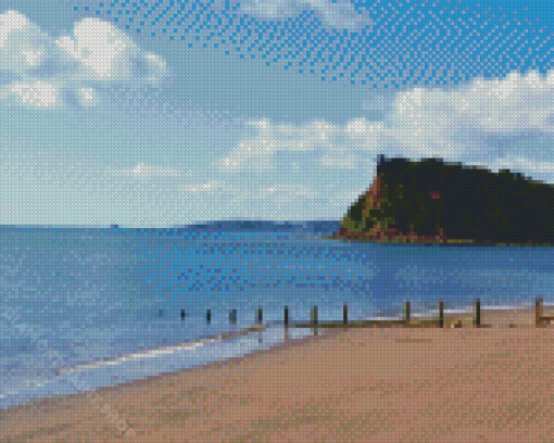 Teignmouth Beach Diamond Painting