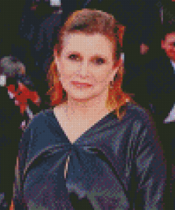 The Actress Carrie Fisher Diamond Painting