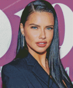 The Brazilian Model Adriana Lima Diamond Painting