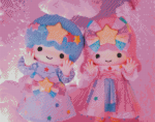 The Little Twin Stars Diamond Painting