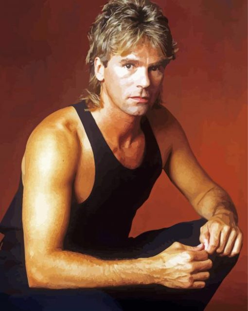 Young Richard Dean Anderson Diamond Painting