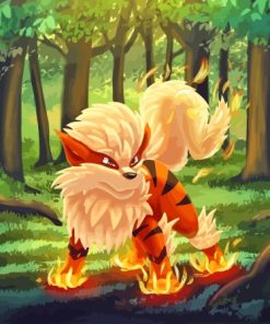 Aesthetic Arcanine Diamond Painting