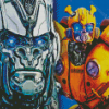 Aesthetic Tranformers Diamond Painting