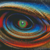 Aesthetic Abstract Eye Diamond Painting