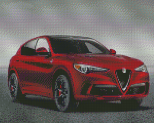 Alfa Rome Stelvio Diamond Painting