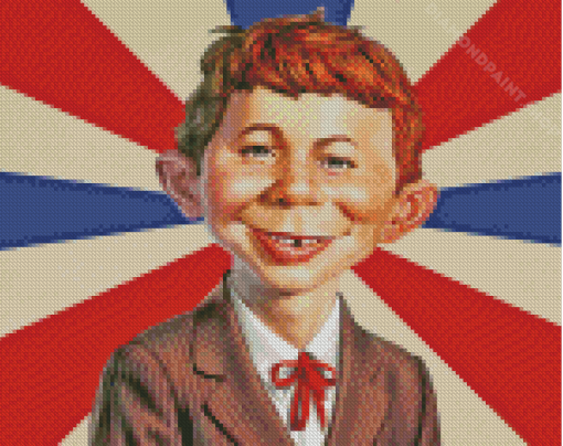 Alfred E Neuman Mad Diamond Painting