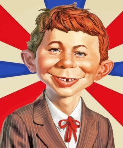 Alfred E Neuman Mad Diamond Painting