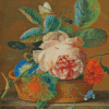 Basket Of Flowers Van Huysum Diamond Painting