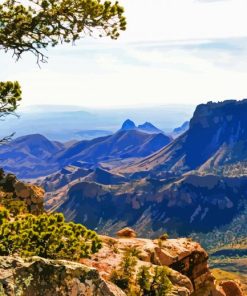 Big Bend National Park Landscape Diamond Painting