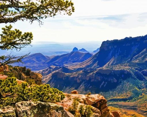 Big Bend National Park Landscape Diamond Painting