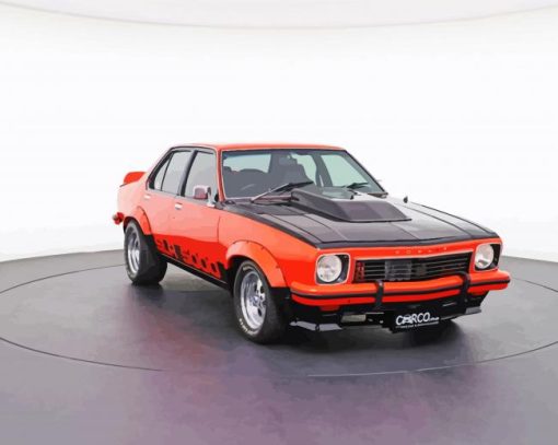 Black And Red Holden Torana Diamond Painting