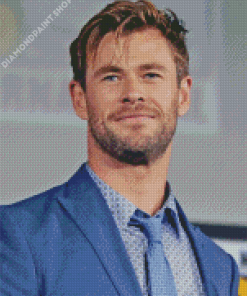 Chris Hemsworth Diamond Painting