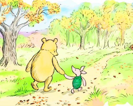 Classic Winnie The Pooh Diamond Painting