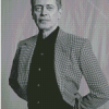 Classy Black And White Steve Buscemi Diamond Painting