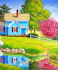 Country Spring Art Diamond Painting