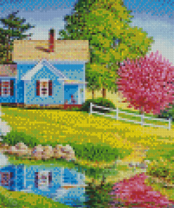 Country Spring Art Diamond Painting