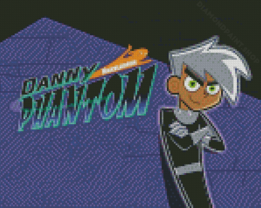 Danny Phantom Cartoon Poster Diamond Painting