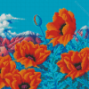 Desert Poppies Diamond Painting