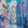 Diagon Alley Art Diamond Painting