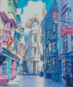 Diagon Alley Art Diamond Painting