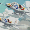 Douglas A4 Skyhawk Diamond Painting