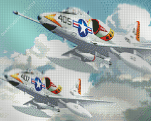 Douglas A4 Skyhawk Diamond Painting