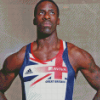 Dwain Chambers British Champion Diamond Painting