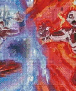 Goku Vs Jiren Diamond Painting