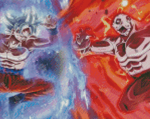 Goku Vs Jiren Diamond Painting