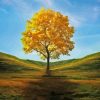 Golden Tree Diamond Painting