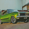 Green Holden Monaro Car Diamond Painting