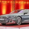 Grey Audi A8 Car Diamond Painting