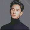 Korean Actor Kim Soo Hyun Diamond Painting