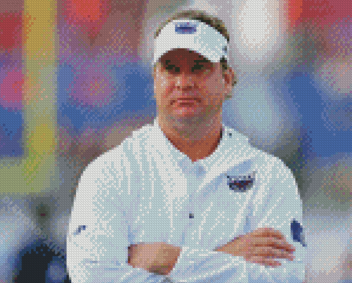 Lane Kiffin Coach Diamond Painting