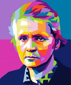 Marie Curie Pop Art Diamond Painting