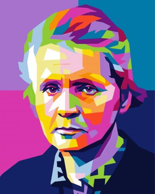 Marie Curie Pop Art Diamond Painting