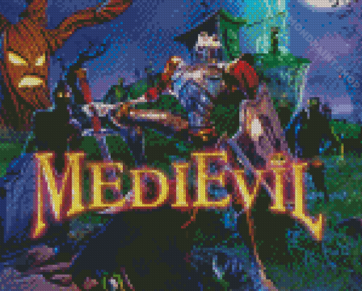 Medievil Poster Diamond Painting