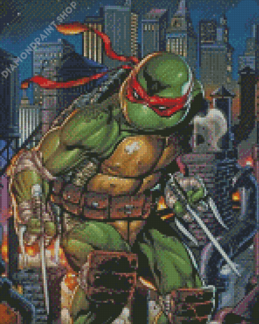 Raphael TMNT Character Diamond Painting