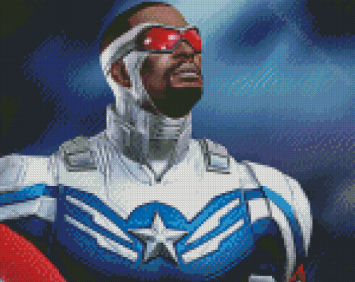 Sam Wilson Superhero Diamond Painting